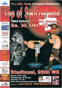 Finale Kickboxing - SCOS 2010 in Wil