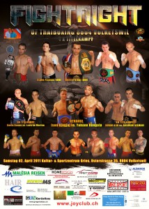 Fightnight of Thaiboxing in Volketswil
